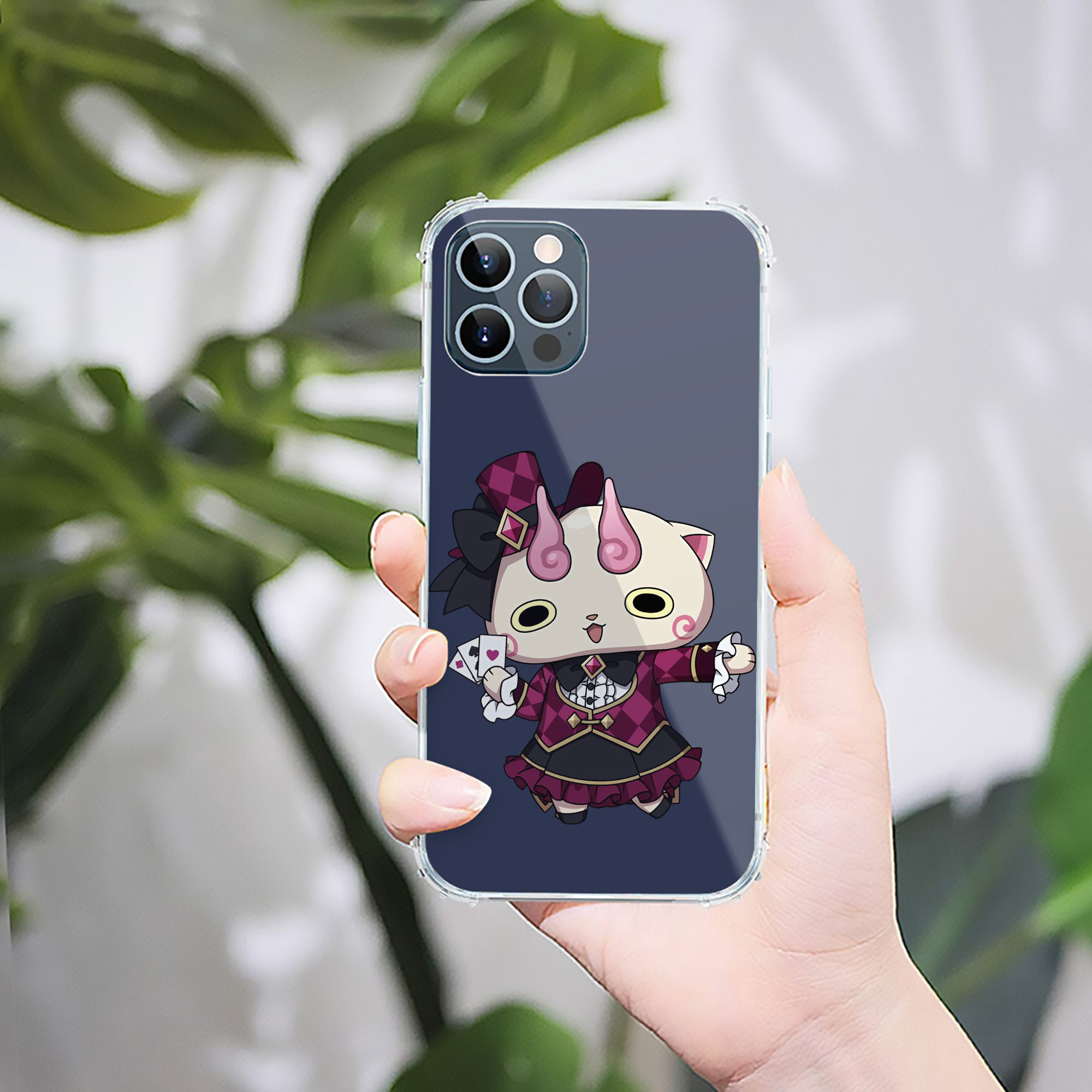 （画像用） 妖怪ウォッチ Yo-kai Watch 【iPhone 12シリーズ対応】透明スマホケース（クリアソフトケース）